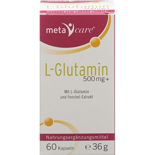 Meta Care L-glutamine 500 mg 60 capsules buy online