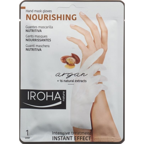 Iroha Hands&feet Hand Mask Gloves Nour 2x 9 Stück buy online