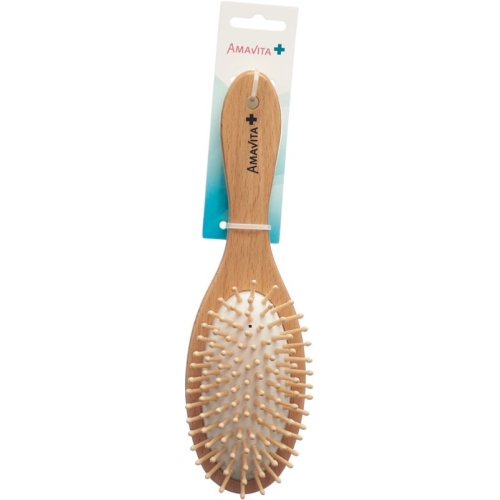 Amavita wooden brush large oval buy online