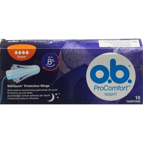 OB tampons Flexia ProComfort Night Super 16 pcs buy online