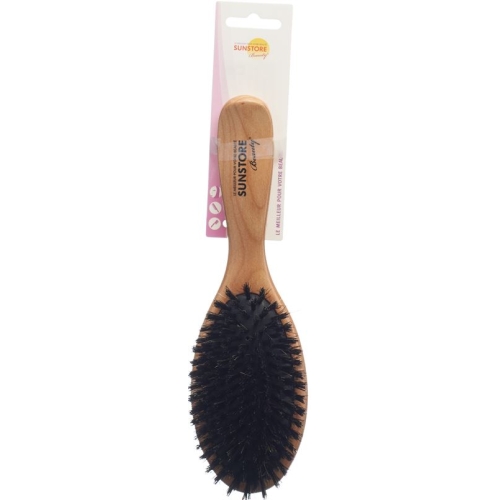 Sunstore Beauty Holzbürste Oval Wildschweinborste buy online