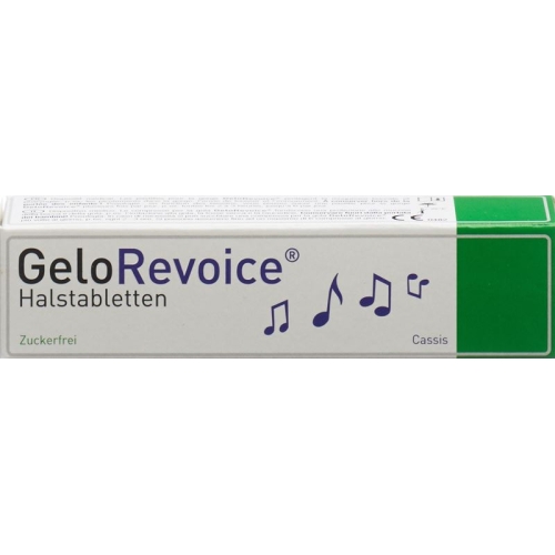 GeloRevoice Halstabletten cassis menthol 20 pcs buy online