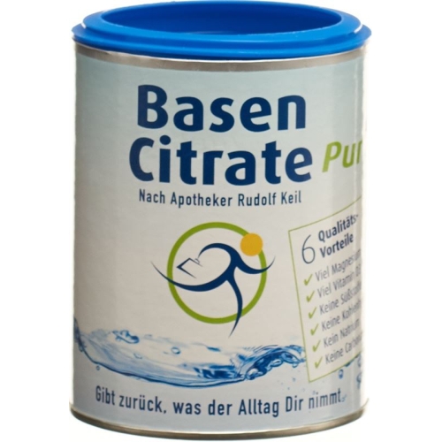 Basen Citrate Pur Pulver Dose 216g buy online