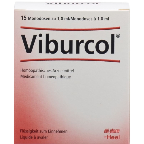 Viburcol liquid oral Monodos 15 1 ml buy online