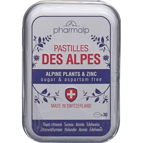 Pharmalp Pastilles Des Alpes 30 pieces buy online