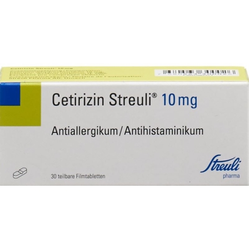 Cetirizine Streuli Filmtabl 10 mg 30 pcs buy online