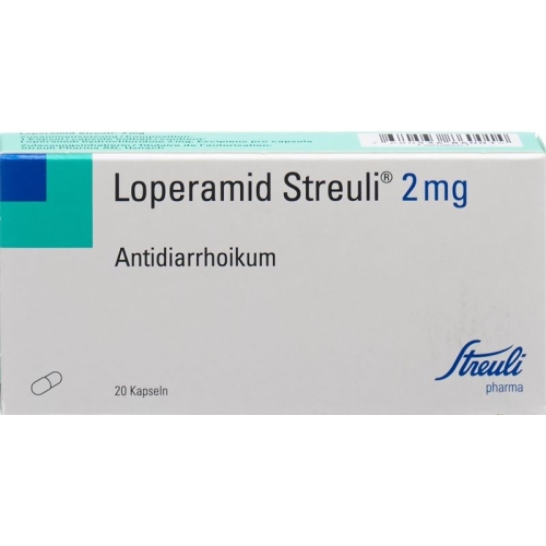 Loperamide 2 mg Streuli Kaps 20 pcs buy online