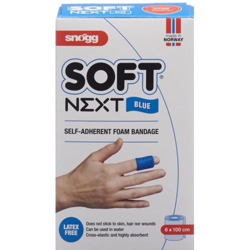 Snögg soft patch Next 6cmx1m blue buy online