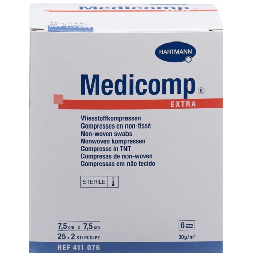 Medicomp Extra 6 times 7.5x7.5cm S30 25 x 2 pcs buy online