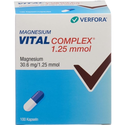 Magnesium Vital Complex Kaps 25.1 mmol 100 pcs buy online