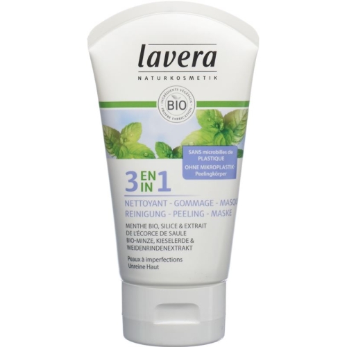 Lavera 3in1 cleaning peeling mask 125 ml buy online