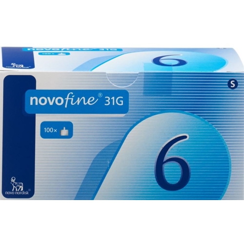 Novofine Injektionsnadeln 6mm 31g (pi) 100 Stück buy online