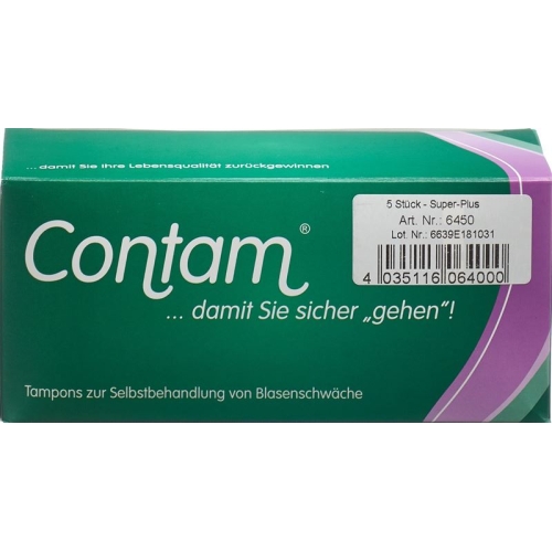 Contam Vaginaltampon 45mm Extra Plus special size 5 pcs buy online