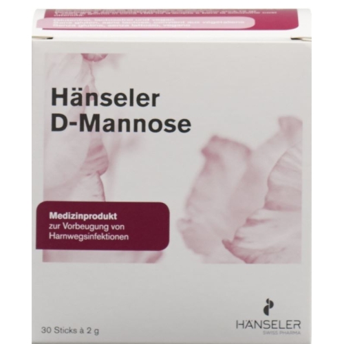 Hanseler D-Mannose 30 sticks 2 g buy online