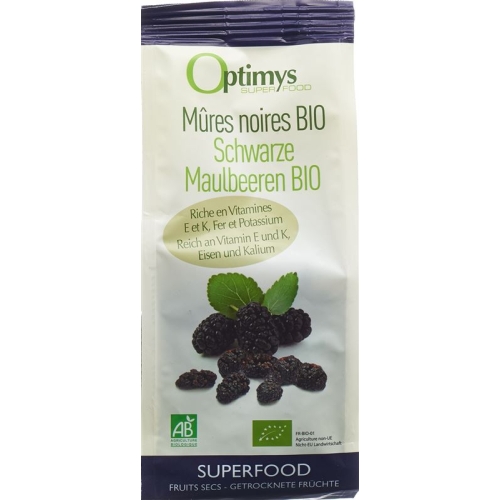 Optimys black mulberries Bio 180 g buy online