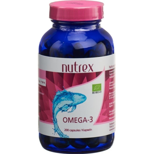 NUTREX Omega 3 fish oil Kaps 500 mg Bio Ds 200 pcs buy online