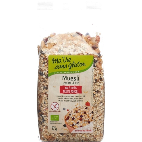 Ma Vie S Glut Müesli 4 Rote Früchte 375g buy online