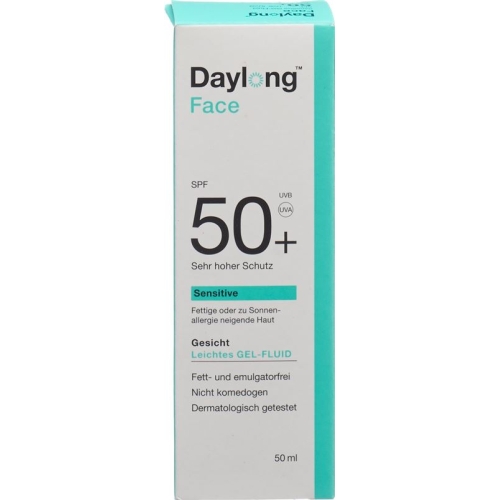 Daylong Sensitive Face cream gel / fluid SPF50 + Tb 50 ml buy online