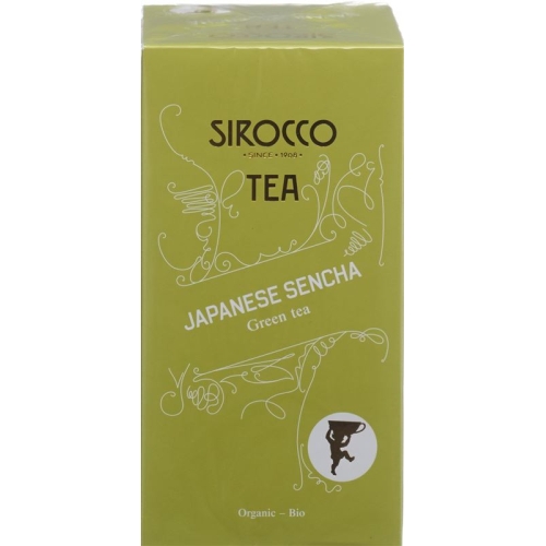 Sirocco teabags Japanese Sencha 20 pcs buy online