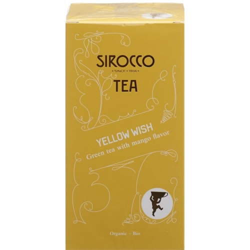 Sirocco tea bags Yellow Wish 20 pcs buy online