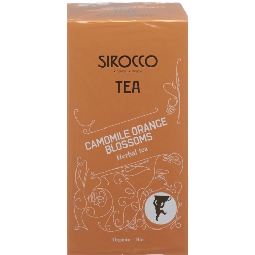 Sirocco tea bags Camomile Orange Blossoms 20 pcs buy online