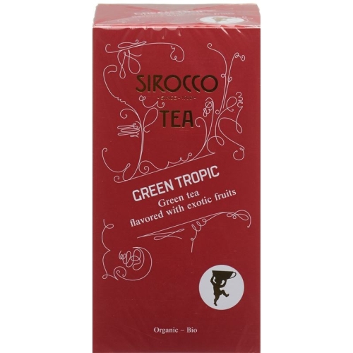 Sirocco teabags Green Tropic 20 pcs buy online