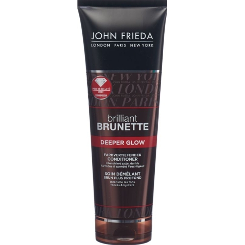 John Frieda Brilliant Brunette Deeper Glow Farbvertiefender Conditioner 250ml buy online