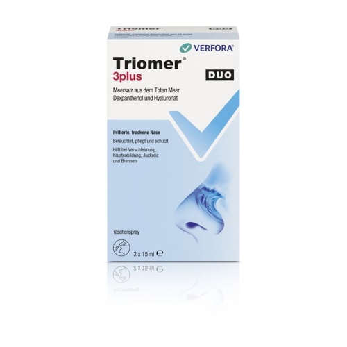 Triomer 3 Plus By Nasmer Nasenspray Duo 2x 15ml buy online