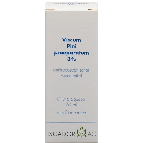 Iscador Viscum Pini Praeparatum 3% Dilutio aquosa 20 ml buy online