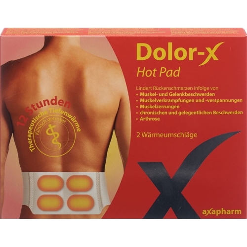 Dolor-X Hot Pad heat envelopes 2 pcs buy online