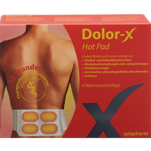 Dolor-X Hot Pad heat envelopes 4 pcs buy online