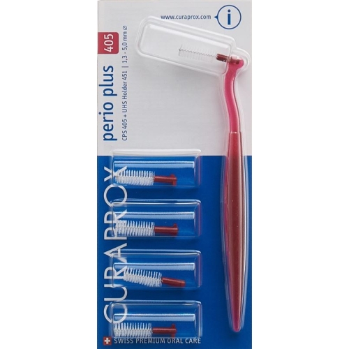 Curaprox CPS 405 perio plus 5 interdental brush + holder buy online