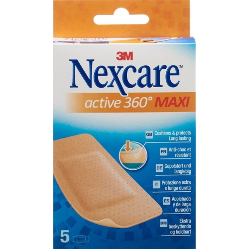 3M Nexcare Active 360 Maxi 50 x 101 mm 5 plasters buy online