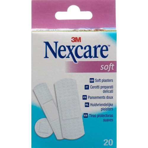 3M Nexcare patch Soft Strips assorted 20 pcs buy online