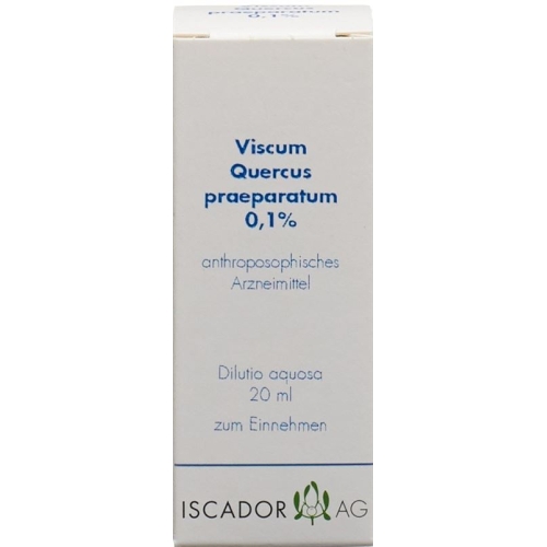 Iscador Viscum Quercus Praeparatum 0.1% Dilutio aquosa 20 ml buy online