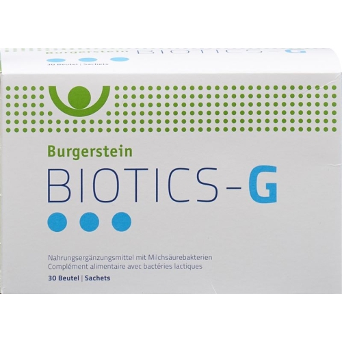 Burgerstein Biotics-G Plv Btl 30 pieces buy online