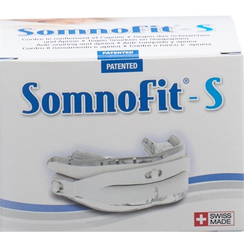 SOMNOFIT-S jaw brace Schlafapnoea and snoring buy online