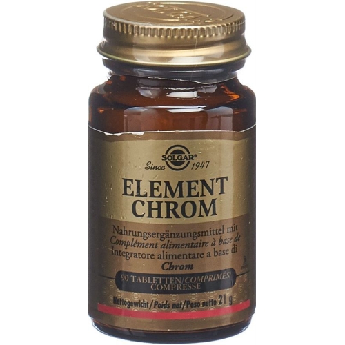 Solgar Element Chrom Tabletten Flasche 90 Stück buy online