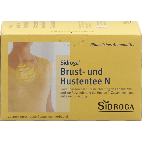 Sidroga breast and Hustentee N 20 Btl 2 g buy online