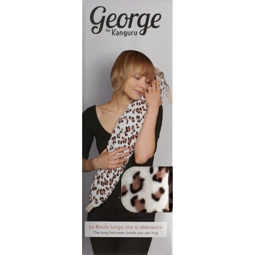 George By Kanguru Hot Water Bottle Leopard buy online