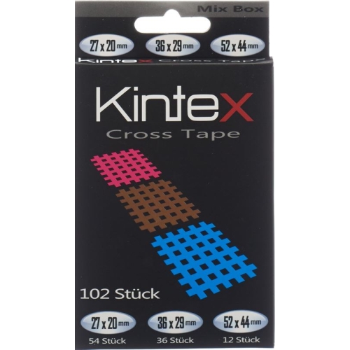 Kintex Cross Tape Mix Box plaster 102 pcs buy online