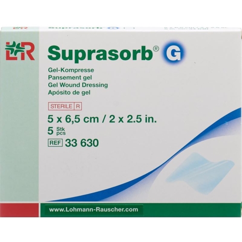 Suprasorb G gel compress 5x6.5cm 5 pcs buy online