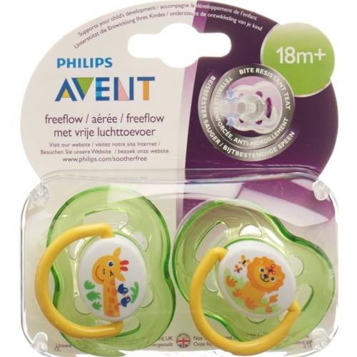 Avent Philips soother unisex 18M + green buy online