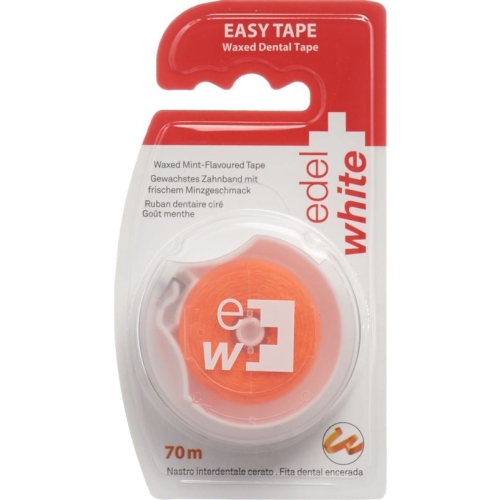 Edel+white Gewachstes Zahnseideband 70m mit Minze buy online