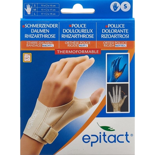 Epitact rigid thumb bandage NIGHT S 13-15cm left buy online