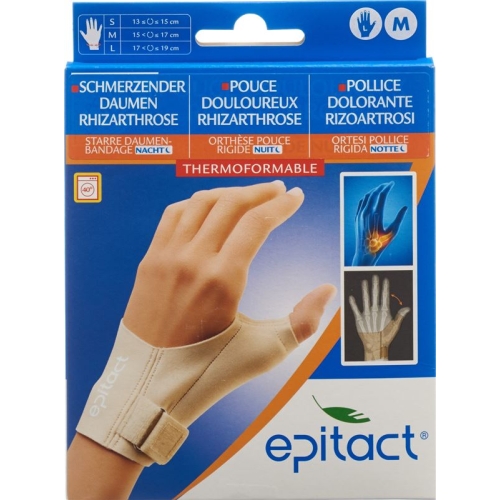 Epitact rigid thumb bandage NIGHT M 15-17cm left buy online