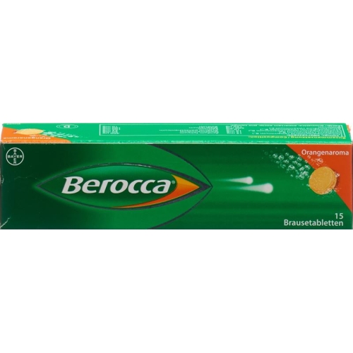 Berocca Brausetabl orange flavor 15 pcs buy online