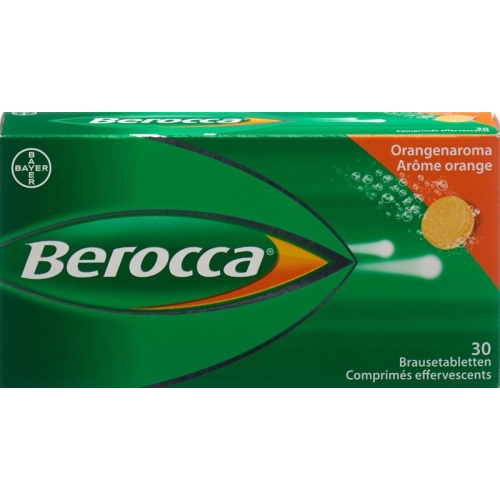 Berocca Brausetabl orange flavor 30 pcs buy online