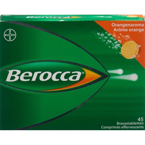 Berocca Brausetabl Orange flavor 45 pcs buy online