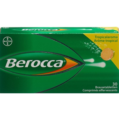 Berocca Brausetabl Tropical Flavor 30 pcs buy online